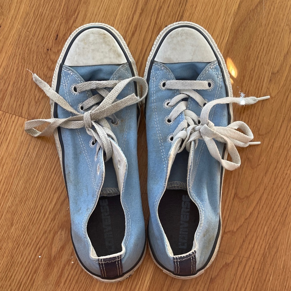 Blue Converse